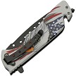 CN300601EG Rite Edge Rescue Linerlock Pocket Knife Spring Assisted Eagle 