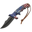 Rite Edge Defender Linerlock Pocket Knife Spring Assisted Wolf - CN300607US 