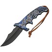Rite Edge Defender Linerlock Pocket Knife Spring Assisted Wolf - CN300607WF 