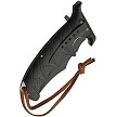 CN300607WM Rite Edge Defender Linerlock Pocket Knife Spring Assisted Wolf 