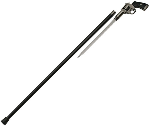 Gun Sword Cane Metal Handle - CN926906 