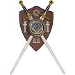 Rite Edge Mason Double Sword Plaque - CN926996 