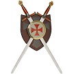 Rite Edge Templar Double Sword Plaque - CN926997 