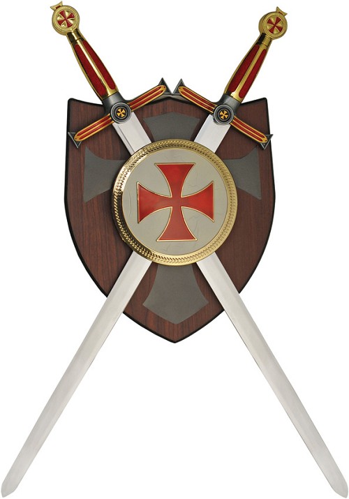Rite Edge Templar Double Sword Plaque - CN926997 