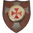 CN926997 Rite Edge Templar Double Sword Plaque 