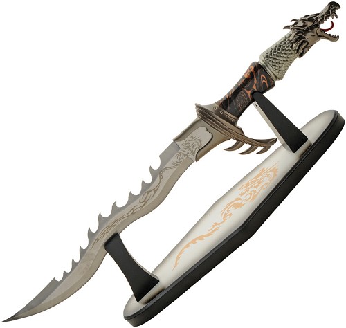 Rite Edge Dragon Fang Sword with Stand - CN927021 