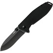 Columbia River Squid XM Framelock Pocket Knife Black Spring Assisted - CR2495K 