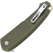 CR5325 CRKT Tueto Linerlock Pocket Knife OD Green Spring Assisted 
