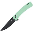 CRKT Q Compact Crossbar Lock Pocket Knife Green - CR7075B 