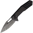 Critical Strike Rowdy Button Lock Pocket Knife Carbon Fiber - CRSB508LCFTM 