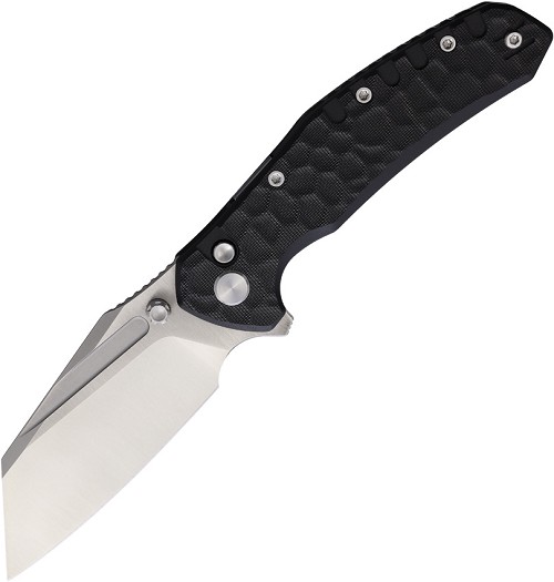 Critical Strike Shamu Button Lock Pocket Knife Black - CRSB510BKSA 
