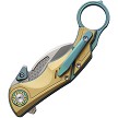 Critical Strike Predator Karambit Linerlock Pocket Knife - CRSPREDATORGD 