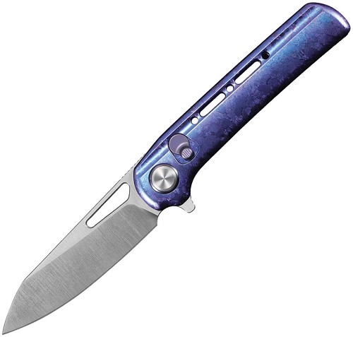 Critical Strike Starfall SwingLok Pocket Knife Purple Titanium - CRSSL601PL 