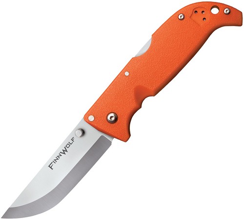 Cold Steel Finn Wolf Lockback Pocket Knife Orange - CS20NPJ 