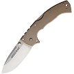 Cold Steel 4-Max Scout Lockback Pocket Knife Dark Earth - CS62RQDESW 