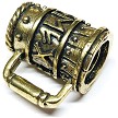 Coeburn Brass Beer Stein Viking Bead - CT3020 