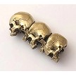 Coeburn Brass Skull Bead - CT3034 