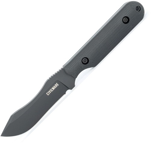 Civil Ware Striker Fixed Blade Knife Black - CVW84360 
