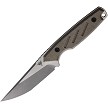 Dirty Bird Knives Fox Mod III Fixed Blade Knife OD Green Stonewash - DBKFM3220202 