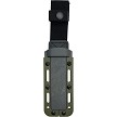 DEM09654 Demko Armiger 4 Fixed Blade Knife Clip OD Green 