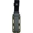 DEM09655 Demko Armiger 4 Fixed Blade Knife Spear OD Green 