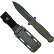 DEM09656 Demko Armiger 4 Fixed Blade Knife Spear OD Green 