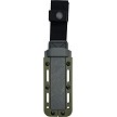 DEM09658 Demko Armiger 4 Fixed Blade Knife Tanto OD Green 