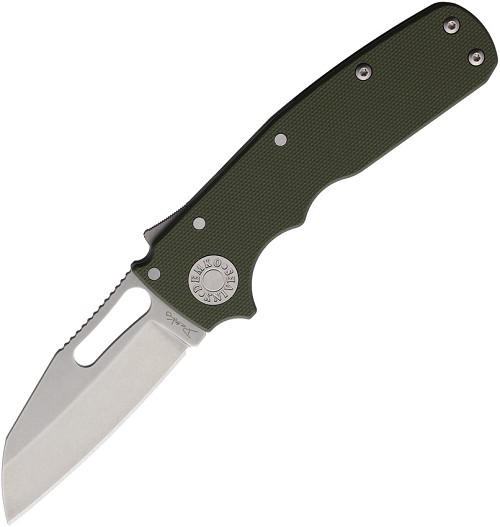 Demko Shark Cub Slicer Pocket Knife OD Green - DEM19235 