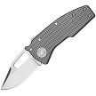 Demko Nano Shark Lock Pocket Knife Milled Titanium - DEM19244 