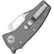 Demko Nano Shark Lock Pocket Knife Milled Titanium - DEM19244 