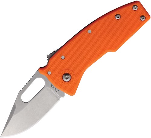 Demko Nano Shark Pocket Knife Clip Orange - DEM19279 