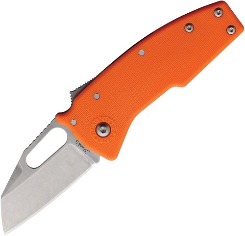 Demko Nano Shark Pocket Knife Orange - DEM19282 
