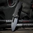 DEMSC10ABKSS Demko Shark-Cub Shark-Lock Pocket Knife Slicer 