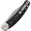 Daggerr Lisichka Gimbal Lock Pocket Knife Black - DGR2404BKST 