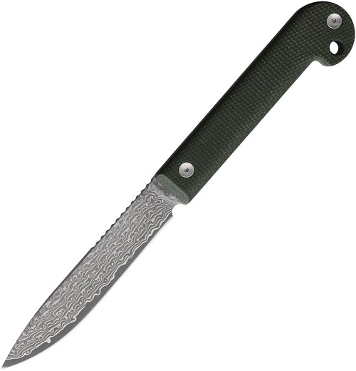 Daggerr Ataman Fixed Blade Knife Damascus - DGR2409SGNDM 