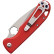 DGR2MRDSW Daggerr Zhalo Mini Linerlock Pocket Knife Red 