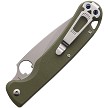 DGR2OLBBVG10 Daggerr Zhalo Linerlock Pocket Knife Olive 