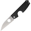 Daggerr Cigar Slip Joint Pocket Knife Carbon Fiber Damascus - DGRCGRCFDMW 