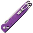 Daggerr Dropet Crossbar Lock Pocket Knife Purple Stonewash - DGRDPFPRSW 