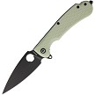 Daggerr Resident Linerlock Pocket Knife Glow Black Stonewash - DGRRSGLBW 