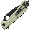 Daggerr Resident Linerlock Pocket Knife Glow Black Stonewash - DGRRSGLBW 