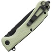 Daggerr Yakuza Linerlock Pocket Knife Glow Black Stonewash - DGRYKGLBW 