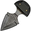 Damascus Black Widow Push Dagger - DM1248 