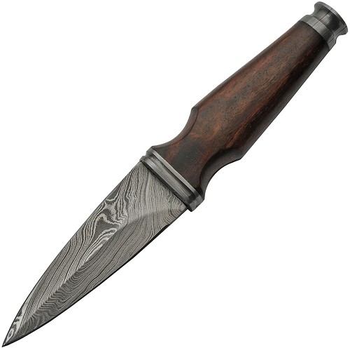 Damascus Sgian Dubh Dagger Damascus - DM1263 