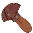 DM1298RD Damascus Cutter Red Colorwood Knife 