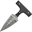 Damascus Push Dagger Micarta - DM1317BK 