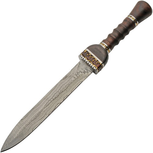 Damascus Fancy Short Sword - DM5032 