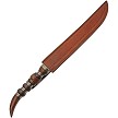 DM5034 Damascus Ring Tail Saber Sword 