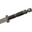 DM5035 Damascus Twisted Short Sword 