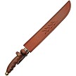 DM5036 Damascus Brass And Wood Saber Sword 